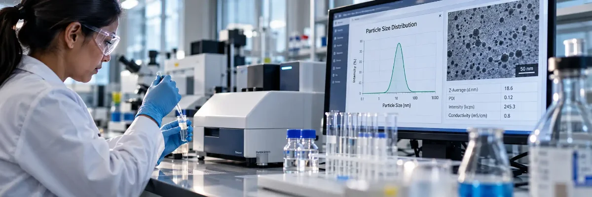 laboratory QC, particle-size analysis